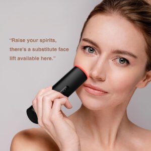 Dual Wavelength LED & Laser Facial Pen, 620nm Red & 470nm Blue Light Therapy Device for Anti-Aging