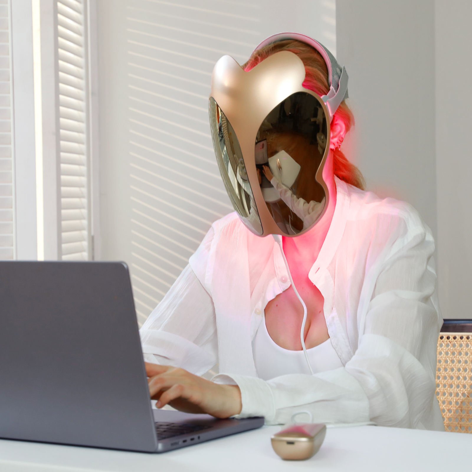 Professional Photon Red Light Therapy Mask 4 Colors 460nm 630nm 850nm LED - Image 3