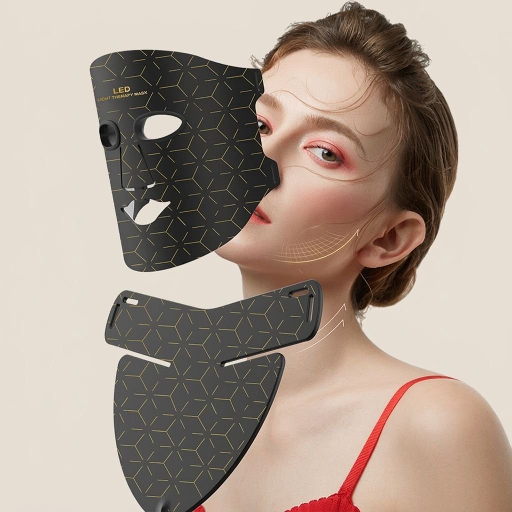 80 Beam Beauty Light LED Light Therapy Photon Skin Rejuvenation Food Grade Silicone Mask - Image 3