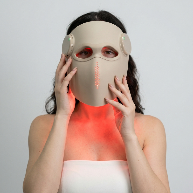 Red Light Therapy Mask Soft Liquid Silicone 30mW/cm Photon Therapy - Image 3
