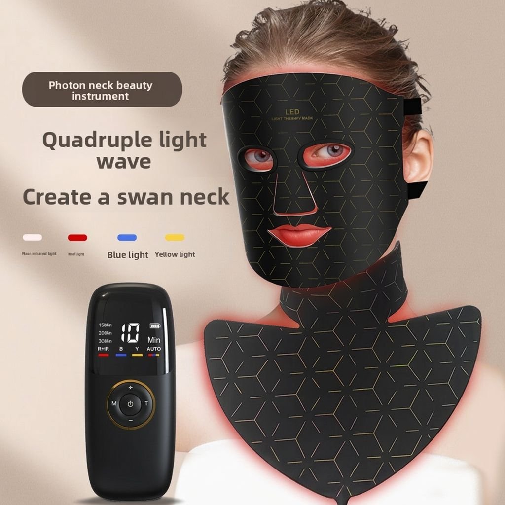 80 Beam Beauty Light LED Light Therapy Photon Skin Rejuvenation Food Grade Silicone Mask