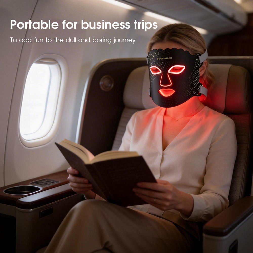 OEM ODM 7 Color LED Face Mask Light Beauty Device Facial Skin Care Equipment - Image 5