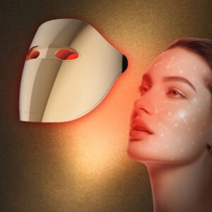 Led Face Mask Light Therapy Led Light Therapy Facial Skin Care Mask Blue & Red Light