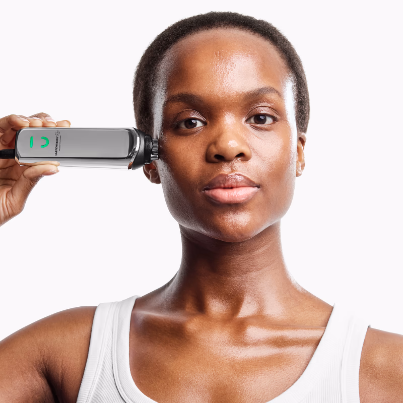 Radio frequency skin tightening device